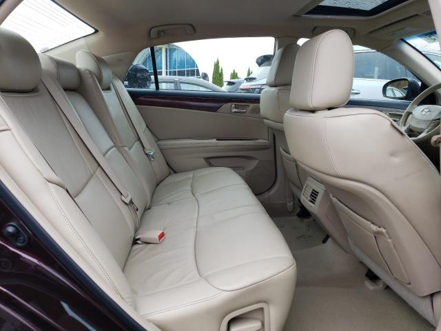 4T1BK3DB4BU374389 - 2011 TOYOTA AVALON BASE Бордовий фото 10