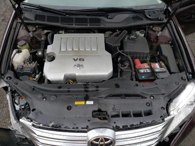 4T1BK3DB4BU374389 - 2011 TOYOTA AVALON BASE Бордовий фото 11