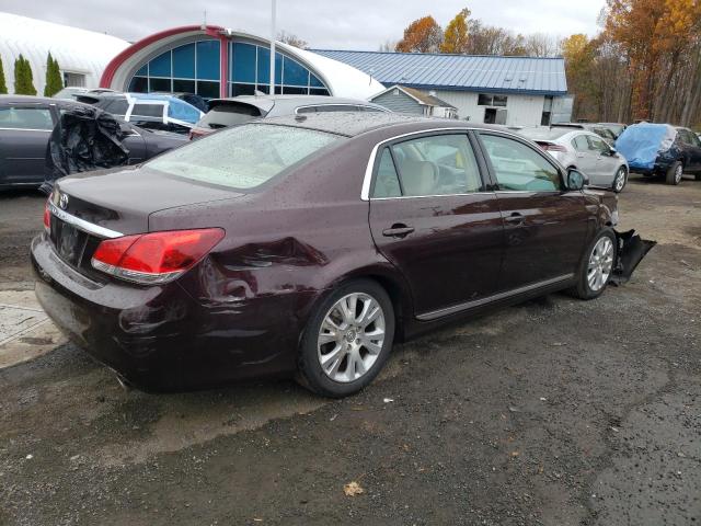4T1BK3DB4BU374389 - 2011 TOYOTA AVALON BASE Бордовий фото 3