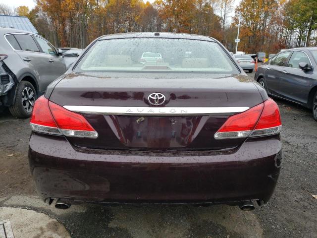 4T1BK3DB4BU374389 - 2011 TOYOTA AVALON BASE Бордовий фото 6