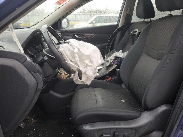 5N1AT2MV2JC794377 - 2018 NISSAN ROGUE S Niebieski zdjęcie 7