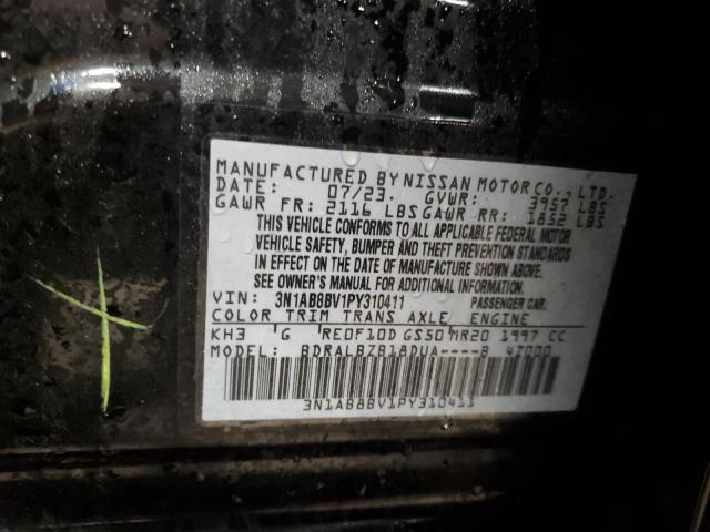 3N1AB8BV1PY310411 - 2023 NISSAN SENTRA S Boz foto 13