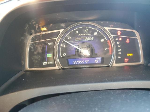 JHMFA36249S013951 - 2009 HONDA CIVIC HYBRID Gümüş foto 9