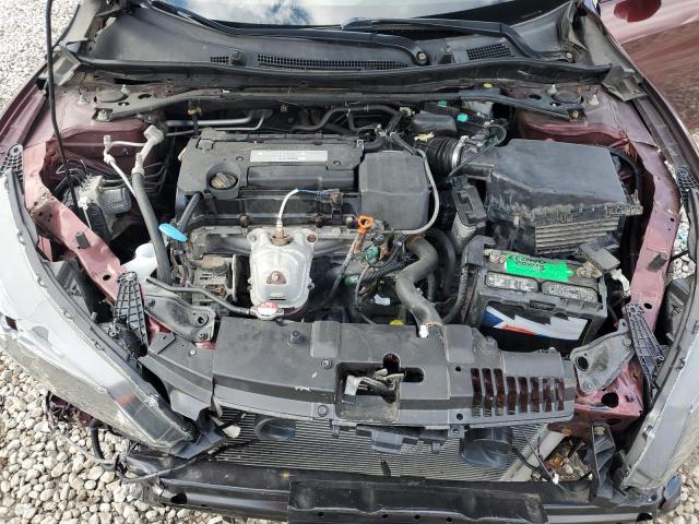 1HGCR2F50FA102145 - 2015 HONDA ACCORD SPORT MAROON photo 11