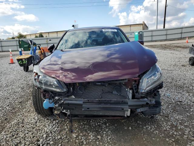 1HGCR2F50FA102145 - 2015 HONDA ACCORD SPORT MAROON photo 5