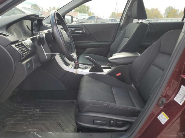 1HGCR2F50FA102145 - 2015 HONDA ACCORD SPORT MAROON photo 7