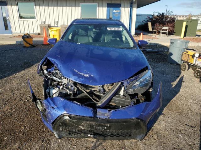 2T1BURHE8HC787265 - 2017 TOYOTA COROLLA L BLUE photo 5