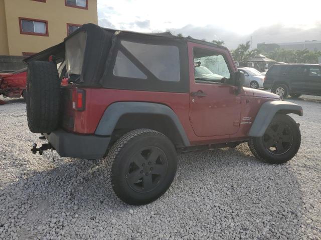 1C4AJWAG0DL588499 - 2013 JEEP WRANGLER SPORT 栗色 照片 3