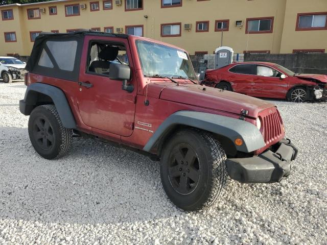 1C4AJWAG0DL588499 - 2013 JEEP WRANGLER SPORT 栗色 照片 4