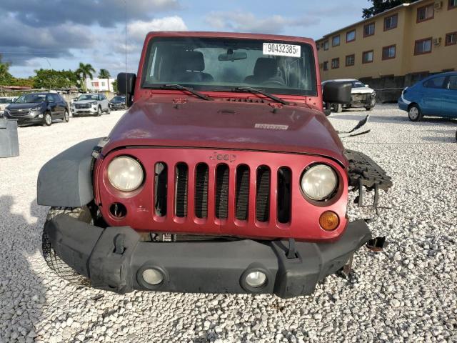 1C4AJWAG0DL588499 - 2013 JEEP WRANGLER SPORT 栗色 照片 5