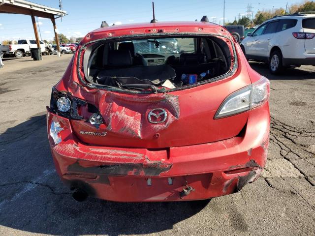 JM1BL1K31B1487459 - 2011 MAZDA SPEED 3 MAROON photo 6
