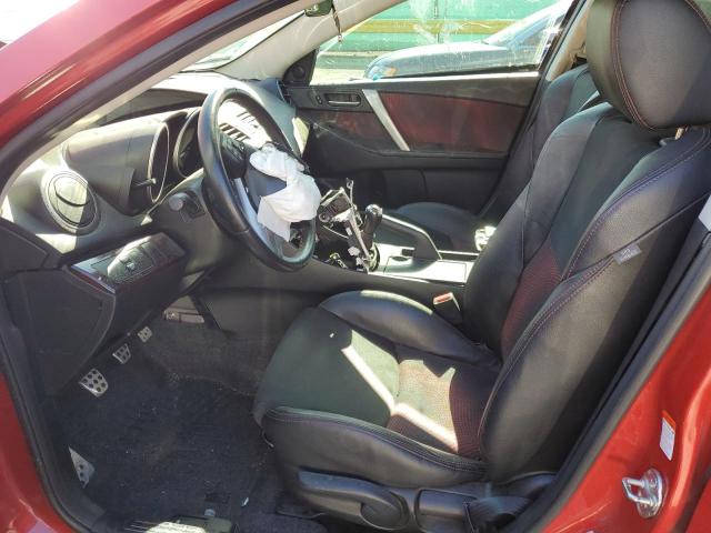 JM1BL1K31B1487459 - 2011 MAZDA SPEED 3 MAROON photo 7