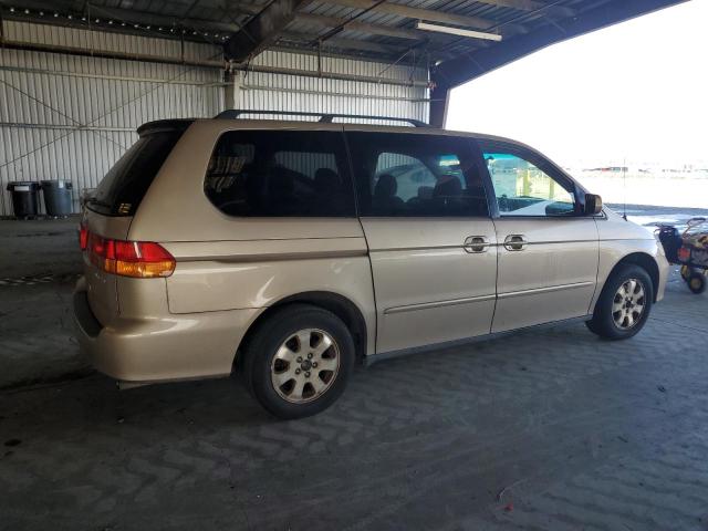 5FNRL18672B001535 - 2002 HONDA ODYSSEY EX TAN photo 3