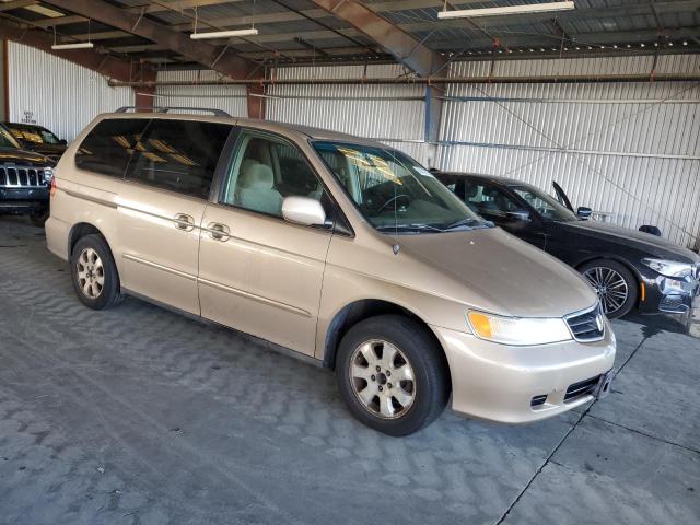 5FNRL18672B001535 - 2002 HONDA ODYSSEY EX TAN photo 4