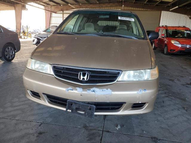 5FNRL18672B001535 - 2002 HONDA ODYSSEY EX TAN photo 5
