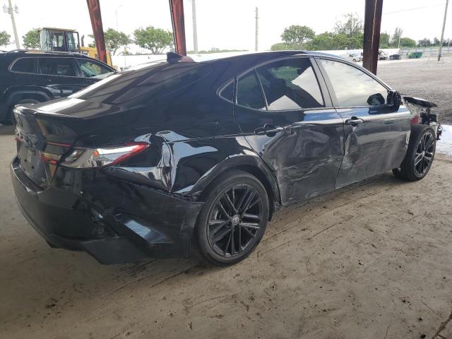 4T1DAACKXSU512048 - 2025 TOYOTA CAMRY XSE BLACK photo 3