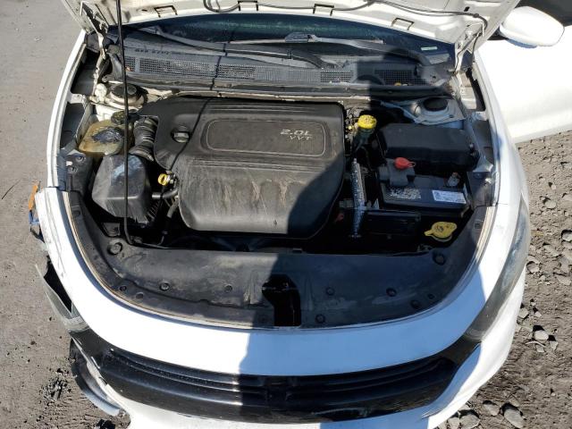 1C3CDFAA9FD375340 - 2015 DODGE DART SE WHITE photo 11