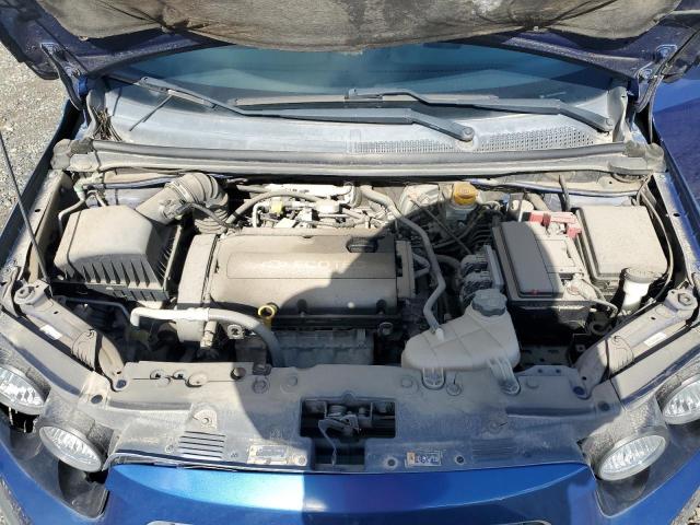 1G1JC6SH9C4232006 - 2012 CHEVROLET SONIC LT 蓝色 照片 11