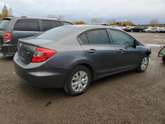 2HGFB2F46CH106626 - 2012 HONDA CIVIC LX Grau Foto 3