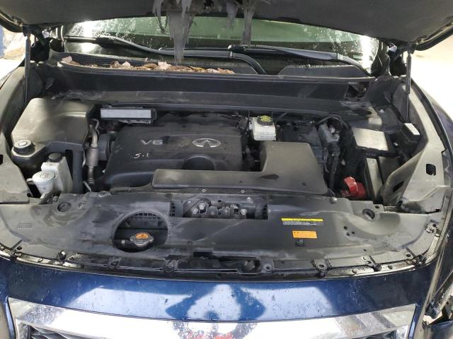 5N1DL0MM4HC512243 - 2017 INFINITI QX60 蓝色 照片 12