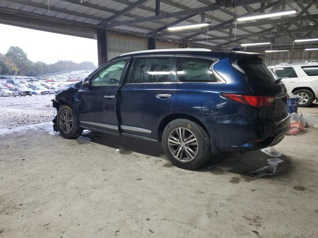 5N1DL0MM4HC512243 - 2017 INFINITI QX60 蓝色 照片 2