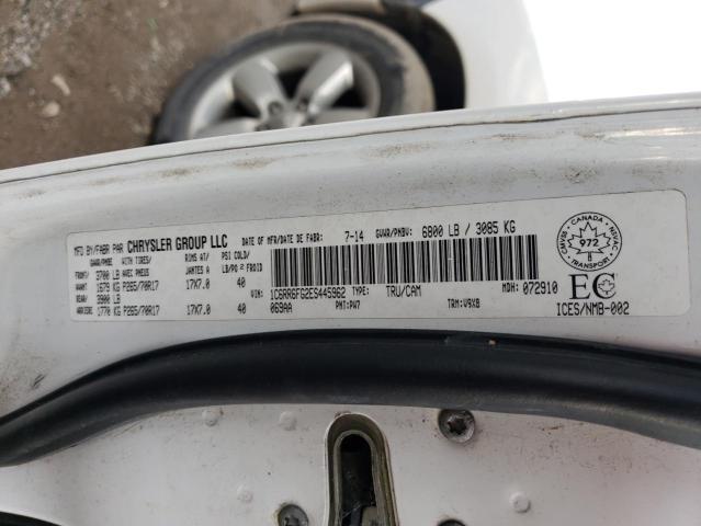 1C6RR6FG2ES445962 - 2014 RAM 1500 ST თეთრი ფოტო 12