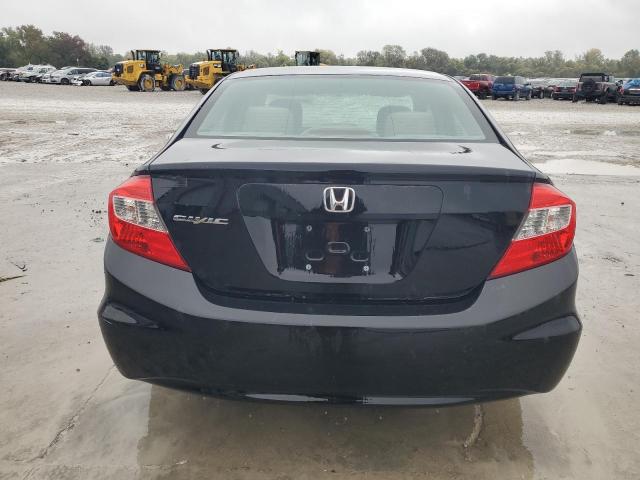 19XFB2F5XCE009190 - 2012 HONDA CIVIC LX BLACK photo 6