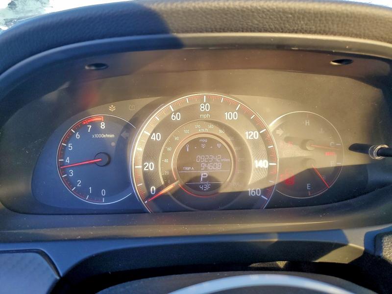 1HGCR2F5XGA067597 - 2016 HONDA ACCORD SPORT Srebrny zdjęcie 9