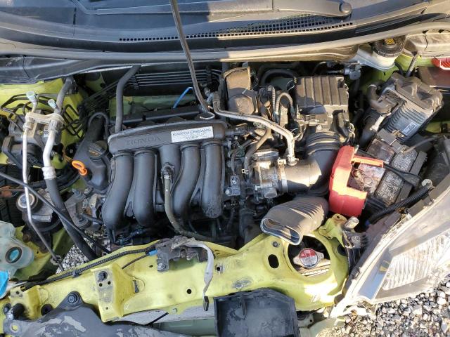 JHMGK5H59GX006269 - 2016 HONDA FIT LX YELLOW photo 11