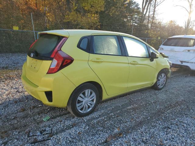 JHMGK5H59GX006269 - 2016 HONDA FIT LX YELLOW photo 3