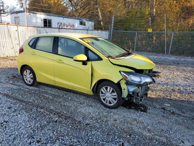 JHMGK5H59GX006269 - 2016 HONDA FIT LX YELLOW photo 4