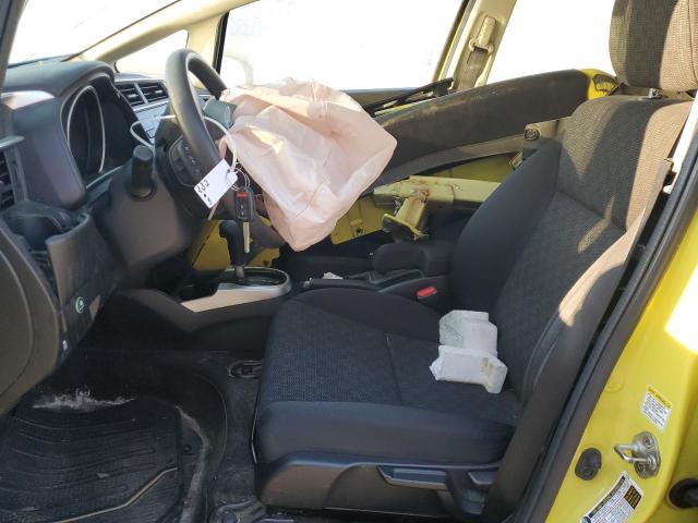 JHMGK5H59GX006269 - 2016 HONDA FIT LX YELLOW photo 7