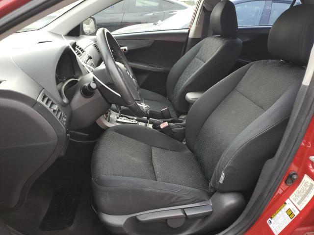 1NXBU40E79Z154612 - 2009 TOYOTA COROLLA BASE أحمر صورة 7