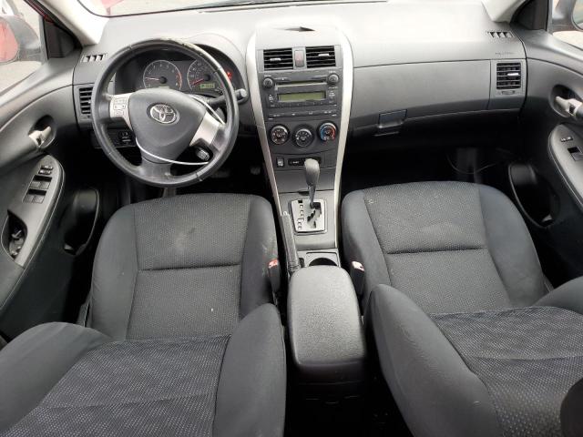 1NXBU40E79Z154612 - 2009 TOYOTA COROLLA BASE أحمر صورة 8