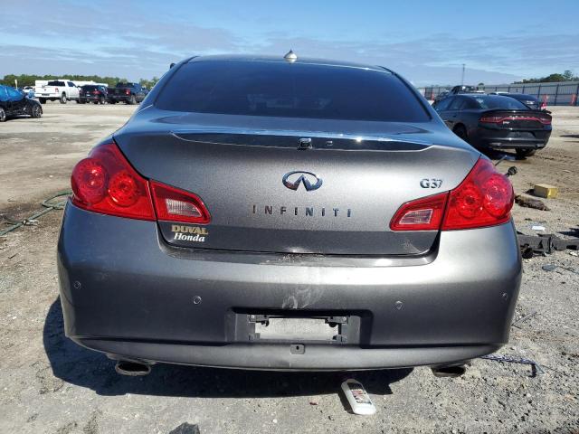 JN1CV6APXBM506625 - 2011 INFINITI G37 BASE GRAY photo 6