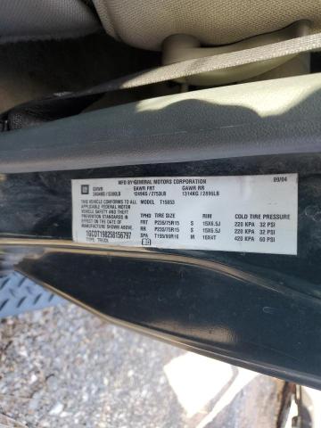 1GCDT198258156797 - 2005 CHEVROLET COLORADO GREEN photo 12