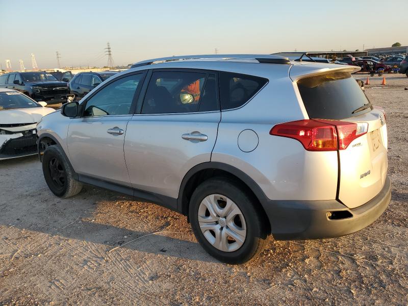 2T3ZFREV6FW201856 - 2015 TOYOTA RAV4 LE SILVER photo 2