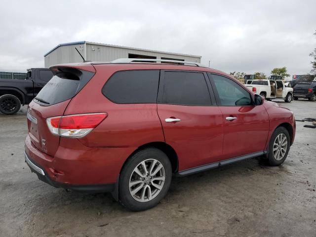 5N1AR2MM2FC712001 - 2015 NISSAN PATHFINDER S RED photo 3