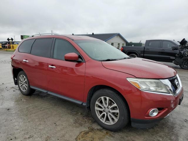 5N1AR2MM2FC712001 - 2015 NISSAN PATHFINDER S RED photo 4