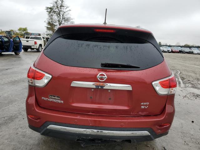 5N1AR2MM2FC712001 - 2015 NISSAN PATHFINDER S RED photo 6