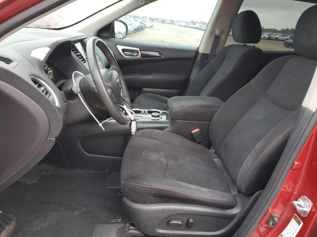 5N1AR2MM2FC712001 - 2015 NISSAN PATHFINDER S RED photo 7