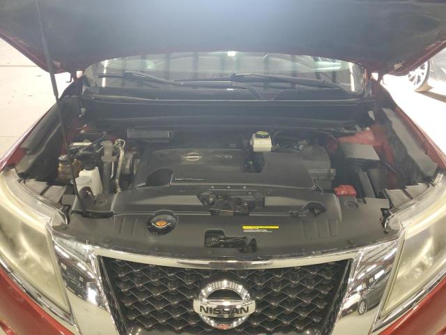 5N1AR2MM1EC716698 - 2014 NISSAN PATHFINDER S RED photo 12