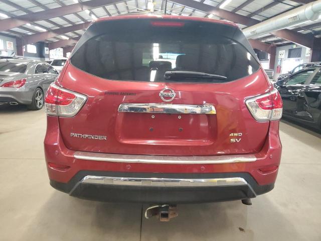 5N1AR2MM1EC716698 - 2014 NISSAN PATHFINDER S RED photo 6