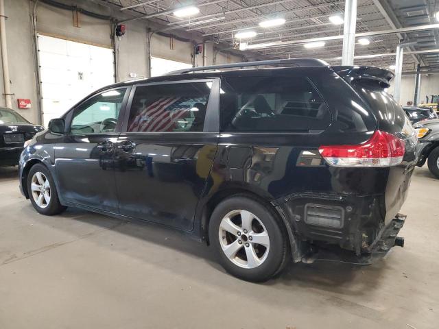 5TDKK3DCXBS150822 - 2011 TOYOTA SIENNA LE BLACK photo 2