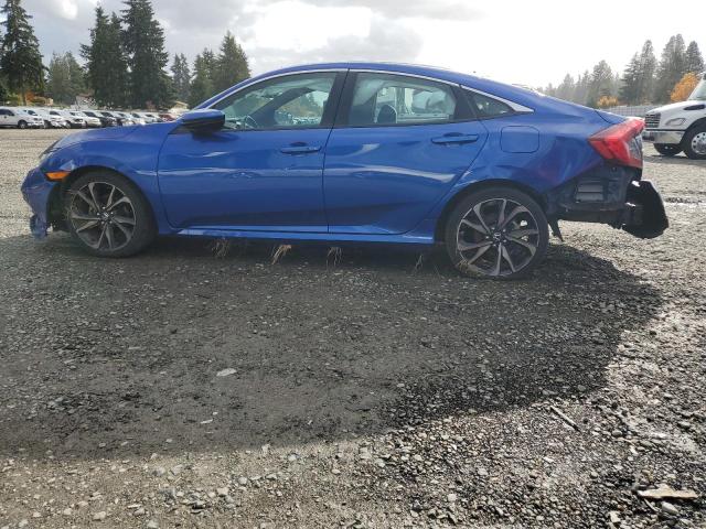 2HGFC2F81MH543371 - 2021 HONDA CIVIC SPORT 蓝色 照片 2