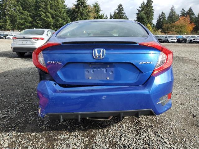 2HGFC2F81MH543371 - 2021 HONDA CIVIC SPORT 蓝色 照片 6