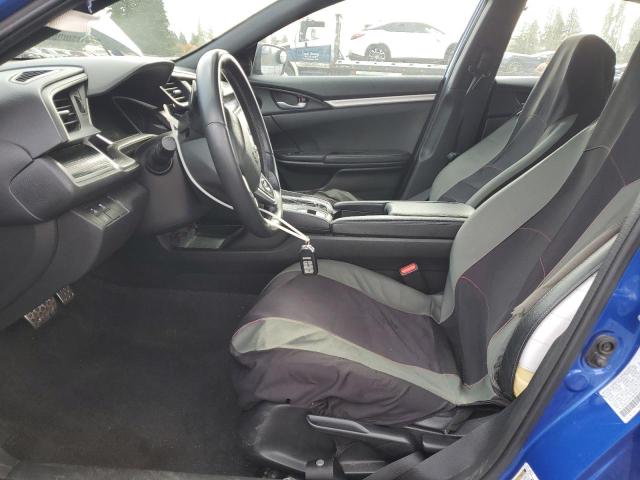 2HGFC2F81MH543371 - 2021 HONDA CIVIC SPORT 蓝色 照片 7