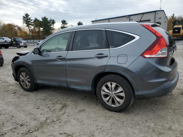 JHLRM4H75CC027432 - 2012 HONDA CR-V EXL GRAY photo 2