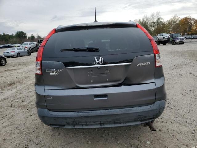 JHLRM4H75CC027432 - 2012 HONDA CR-V EXL GRAY photo 6