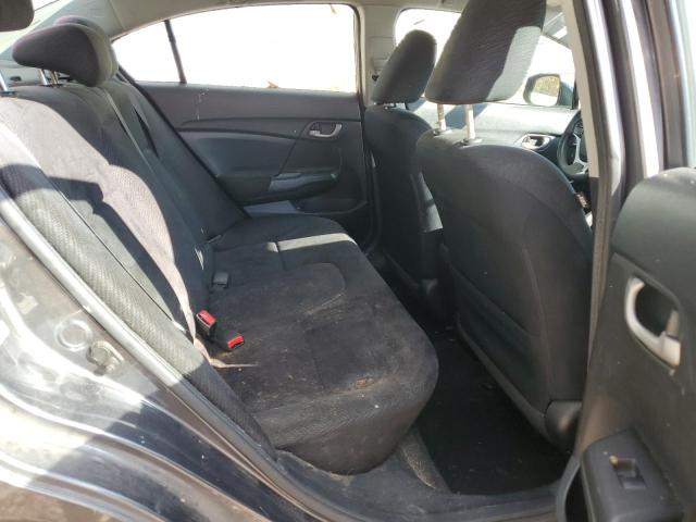 2HGFB2F55DH589682 - 2013 HONDA CIVIC LX GRAY photo 10